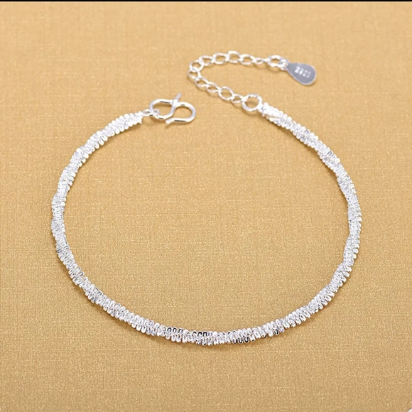 💥💦925 sterling silver minimalist bracelet - Picture 2 of 4